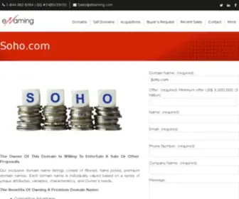 Soho.com(MarkUpgrade) Screenshot