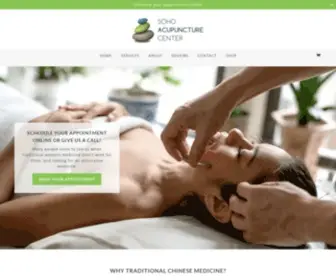 Sohoacupuncturecenter.com(Traditional Chinese Medicine in New York) Screenshot