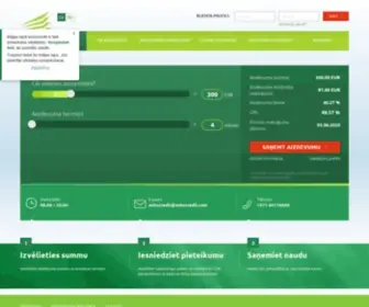 Sohocredit.lv(Patēriņa kredīti) Screenshot