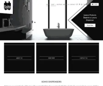 Sohodispensers.com(SoHo Dispensers) Screenshot