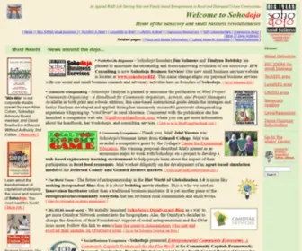 Sohodojo.com(Home of the nanocorp and small business revolutionaries) Screenshot