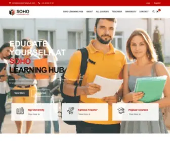 Soholearninghub.com(SOHO Learning Hub) Screenshot