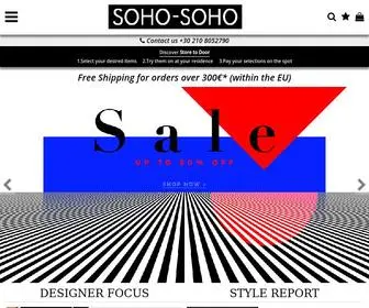 Sohosohoboutique.com(Designer Clothes & Brands) Screenshot