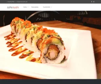 Sohosushi.com(SoHo Sushi) Screenshot