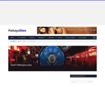 Soi6-Pattaya.com(Pattaya Websites) Screenshot