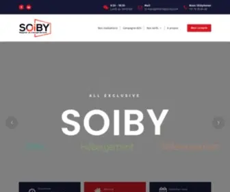 Soiby.com(Accueil) Screenshot