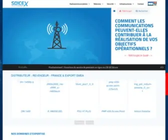 Soicex.com(Soicex Electronique) Screenshot