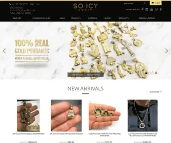 Soicyjewelry.com(Gold Chains) Screenshot