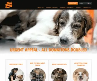 Soidog.org(Soi Dog Foundation's mission) Screenshot