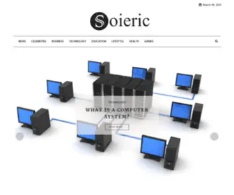 Soieric.com(Think, Write & Express) Screenshot