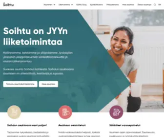 Soihtu.fi(JYYn liiketoimintakokonaisuus) Screenshot