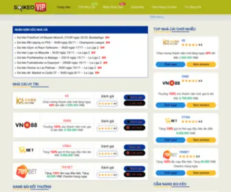Soikeovip.com(Soi Kèo Vip) Screenshot