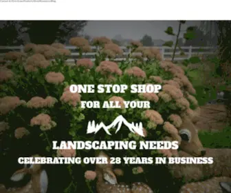 Soilandstone.com(North Denver's Landscaping Products for Homeowners) Screenshot