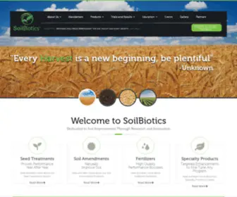 Soilbiotics.com(SoilBiotics) Screenshot