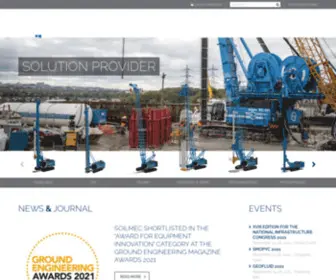 Soilmec.it(Soilmec S.p.A) Screenshot