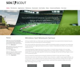 Soilscout.com(Soil Scout) Screenshot