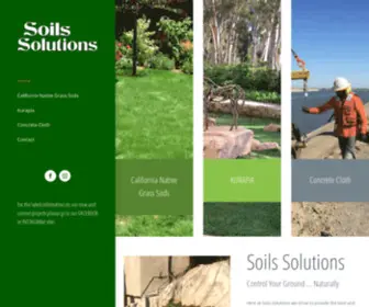 Soilssolutions.com(Soils Solutions) Screenshot