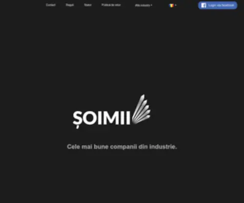 Soimii.ro(Clasificarea celor mai bune firme din industrie din Romania) Screenshot