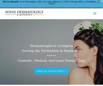 Soinederm.com(Soine Dermatology) Screenshot