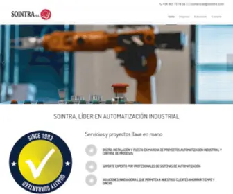 Sointra.com(Empresa) Screenshot