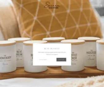 Soireecandles.com(Soirée Candles offers minimalist candles that are perfect for any interior decor) Screenshot