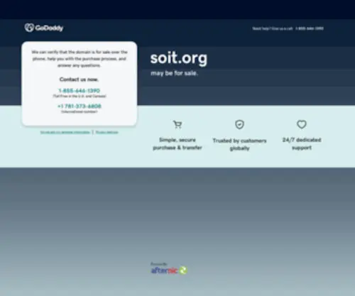 Soit.org(Forsale Lander) Screenshot