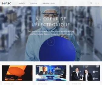 Soitec.com(Soitec, au coeur de l'électronique) Screenshot