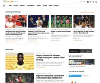 Soka25East.com(Football News in East Africa) Screenshot