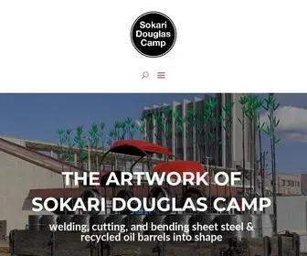 Sokari.co.uk(Sokari Douglas Camp) Screenshot