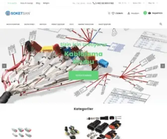 Soketsan.net(SOKETSAN KABLO DONANIMLARI A.Ş) Screenshot