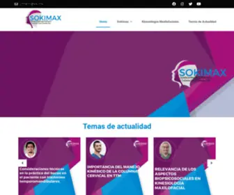 Sokimax.com(Kinisiólogos Maxilofaciales) Screenshot