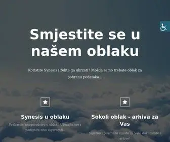 Sokoli.hr(Naslovnica) Screenshot