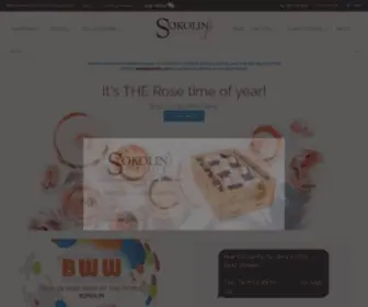 Sokolin.com(Sokolin Fine Wine Merchants) Screenshot