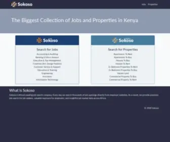 Sokoso.co.ke(Sokoso) Screenshot