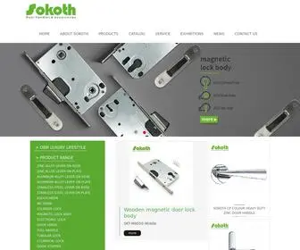Sokoth.com(Wenzhou SOKOTH Hardware Co) Screenshot
