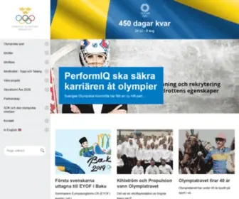Sok.se(Sveriges Olympiska Kommitté) Screenshot
