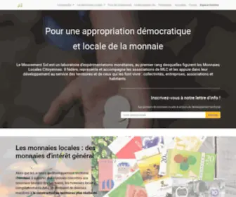 Sol-Reseau.org(Mouvement Sol) Screenshot