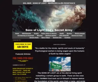 Sol-War.ru(Sons of Light) Screenshot