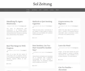 Sol-Zeitung.com(Kostenlose Inserate & Kleinanzeigen) Screenshot