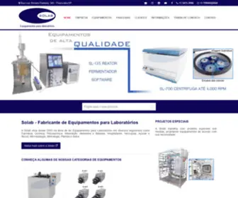 SolABCIentifica.com.br(Solab) Screenshot