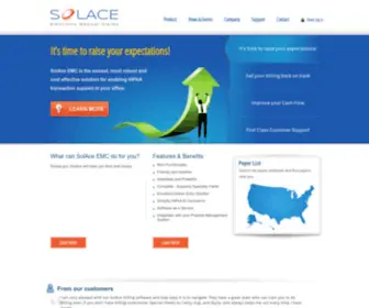Solace-EMC.com(SolAce EMC) Screenshot