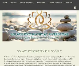 Solacepsychiatry.com(Mood & Behavior Specialists) Screenshot