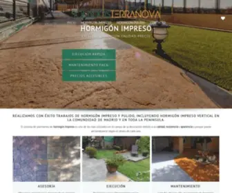 Soladosterranova.es(Hormigon Impreso ✅ Hormigon Pulido ✅ Excelente Relación Calidad) Screenshot