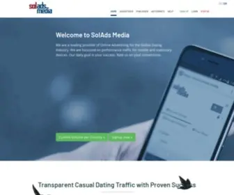 Solads.media(Dating Traffic from Europe and Oversea) Screenshot