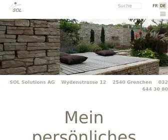 Solag.ch(Grosse Auswahl an Beton) Screenshot