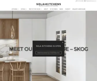 Solakitchens.com(Luxury kitchens Designers fulham) Screenshot