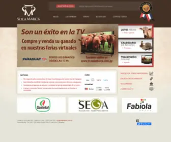 Solamarca.com.py(Sola Marca S.A) Screenshot