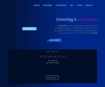 Solanaegg.com(Solana Egg) Screenshot