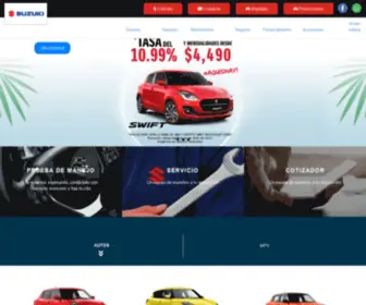 Solanasuzuki.com(Suzuki Solana Guadalajara) Screenshot