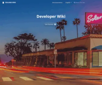 Solana.wiki(Solana Wiki) Screenshot